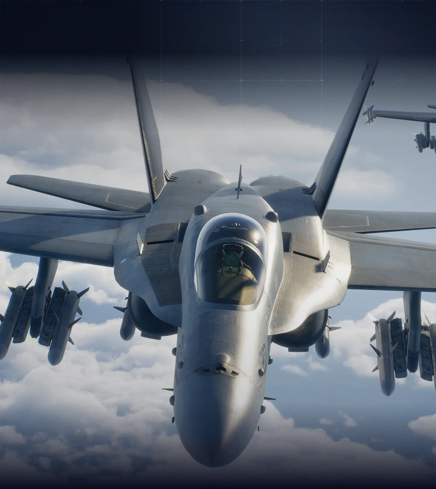 F/A-18C in the official ACE COMBAT 8 aircraft promotion
